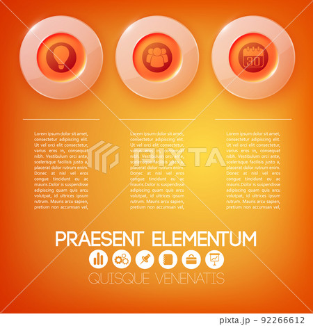 Web Business Infographic Concept 92266612