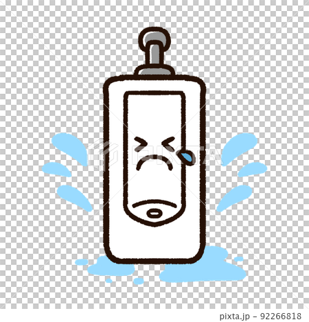 Urinal character crying leaking water 92266818