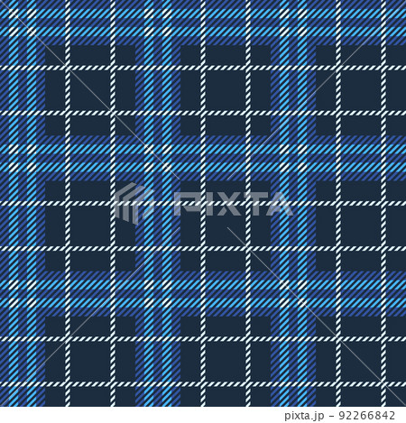 チェック柄の背景イラストイメージ 92266842