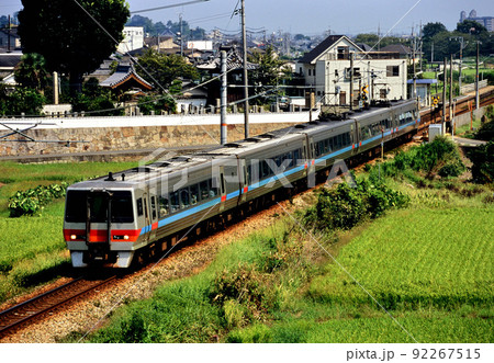 2003年 宇野線を走る8000系特急しおかぜ5両 2003年 宇野線を走る8000系特急しおかぜ5両 92267515