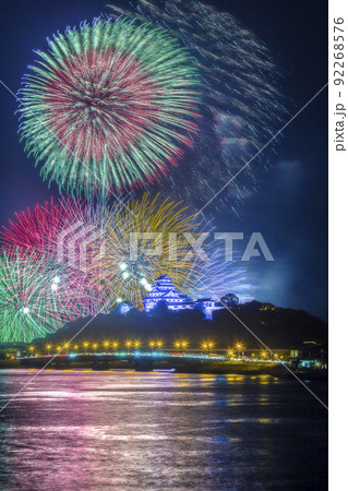 唐津城花火大会（九州花火大会） 92268576