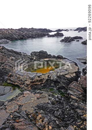 屋久島の海岸露天風呂、湯泊温泉 92269096