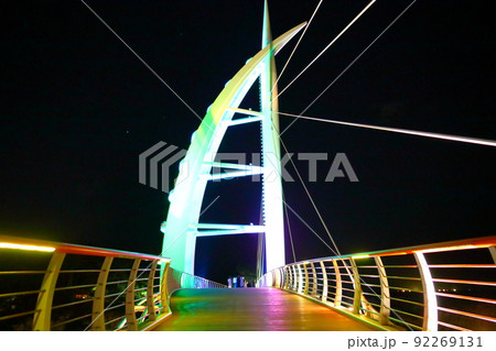 済州島 新しい燕郊 夜景 92269131