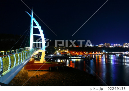 済州島 新しい燕郊 夜景 92269133