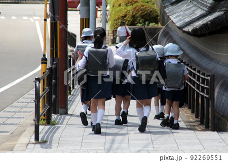 制服JS通学風景 