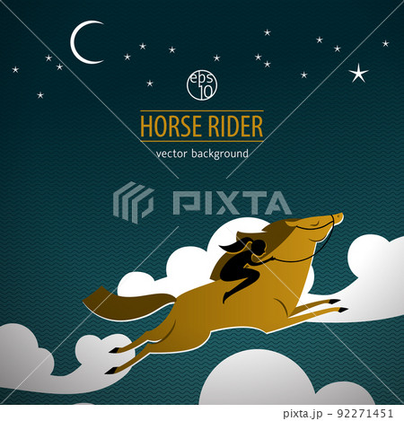 Wild Horse Colored Poster 92271451