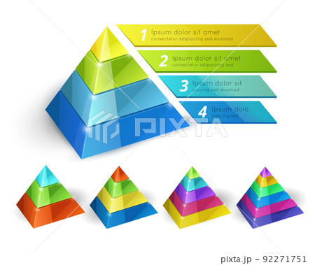Pyramid chart templates Pyramid chart templates 92271751