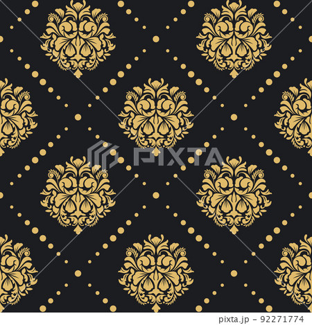 Victorian baroque pattern 92271774