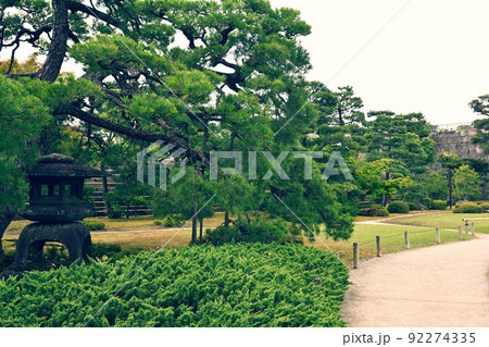 日本100名城・二条城　本丸庭園 92274335