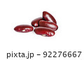 Red bean isolated on white background 92276667