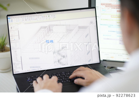 三次元CAD 立体的 3DCG 建築設備設計 三次元CAD 立体的 3DCG 建築設備設計 92278623