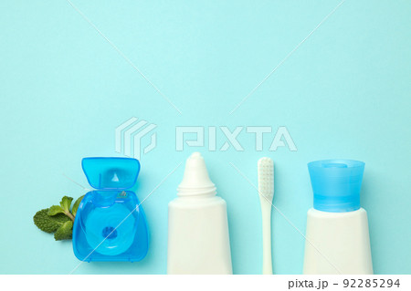 Concept of tooth care, space for text 92285294