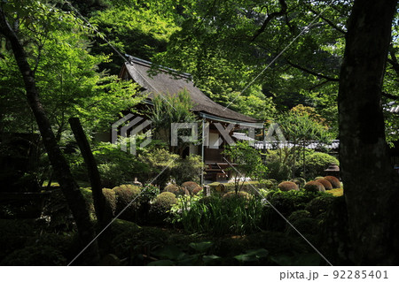 京都寂光院庭園 92285401