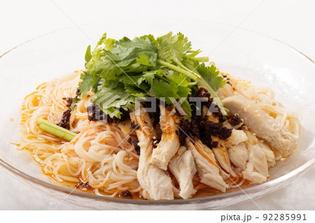 激辛よだれ鶏そうめん 92285991