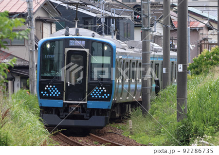 相模線E131系（ワンマン運転：茅ケ崎⇔橋本）の写真素材 [92286735