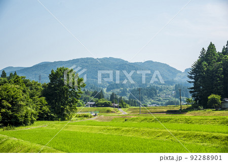 《岐阜県》中津川市　風景 92288901