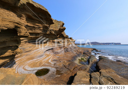 用 竜頭 海岸 92289219