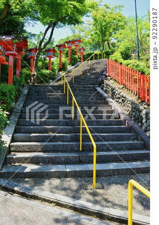 京都 建勲神社の石段 京都 建勲神社の石段 92290187
