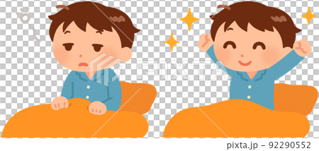 2男孩起床的模式 92290552