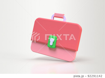 Businessman Briefcase concept illustration Landing page template for background Businessman Briefcase concept illustration Landing page template for background 92291142