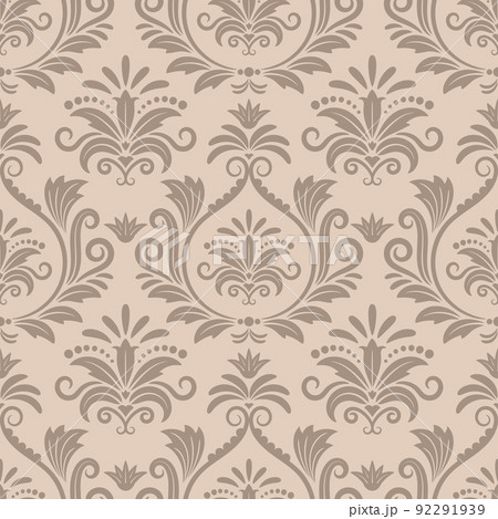 Baroque seamless vector pattern Baroque seamless vector pattern 92291939