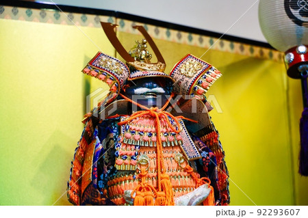 5月5日こどもの日 端午の節句のかっこいい五月人形 5月5日こどもの日 端午の節句のかっこいい五月人形 92293607