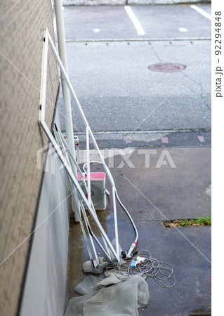 網戸の張替え　DIY　洗い 92294848