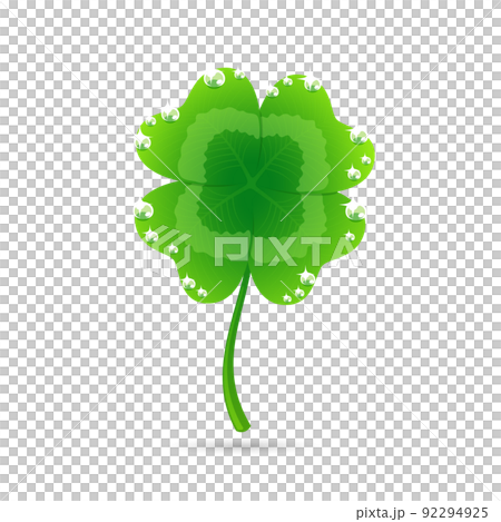 Lucky Four Leaf Clover 92294925