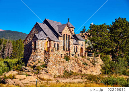 Religious building Christianity in desert mountains Religious building Christianity in desert mountains 92296052