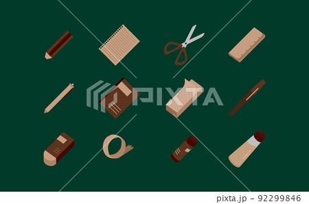 文房具のイラスト 92299846