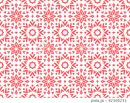Abstract geometric pattern with lines, snowflakes.  92300231