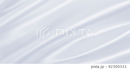 Smooth elegant grey silk or satin luxury cloth as wedding background. Luxurious background design 92300331