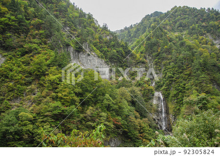 白山白川郷ホワイトロード「しりたかの滝」 白山白川郷ホワイトロード「しりたかの滝」 92305824