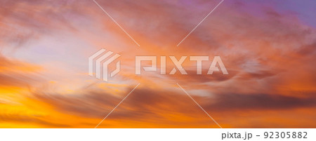 Colorful Sky at Sunset Colorful Sky at Sunset 92305882