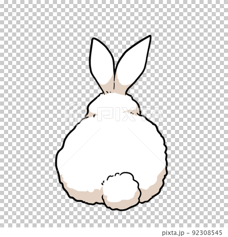 うさぎのおしり 92308545