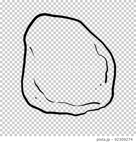 簡單的石頭線描 92309274