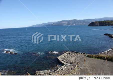 鰊御殿から祝津港_小樽 92311906