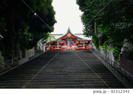 東京都　千代田区　山王　日枝神社　階段 92312345