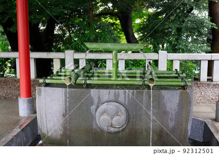 東京都　千代田区　山王　日枝神社　手水舎 92312501