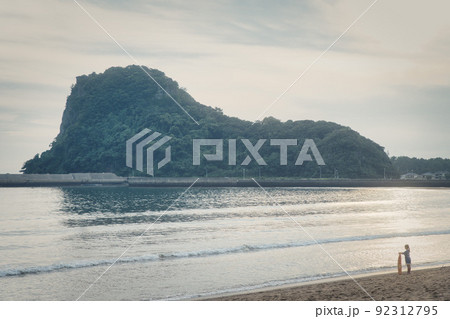 加津佐　前浜海水浴場　長崎 92312795