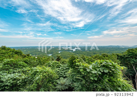 夏の17時頃の横山展望台 92313942