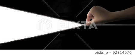 ファスナーの背景テクスチャー 92314670