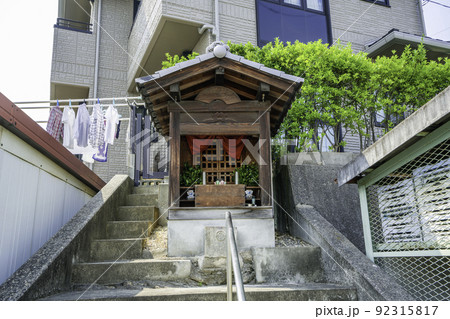 玉島の町並み　天満町界隈　岡山県倉敷市 92315817