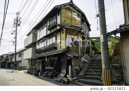 玉島の町並み　天満町界隈　岡山県倉敷市 92315821