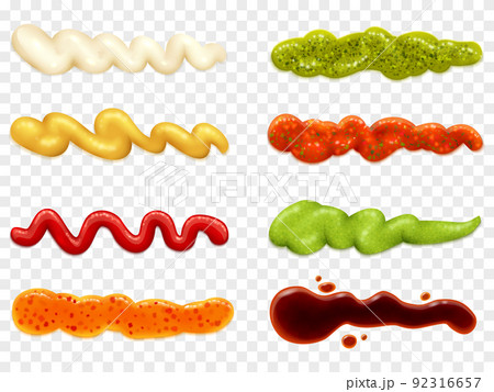 Collection Sauces Icons 92316657
