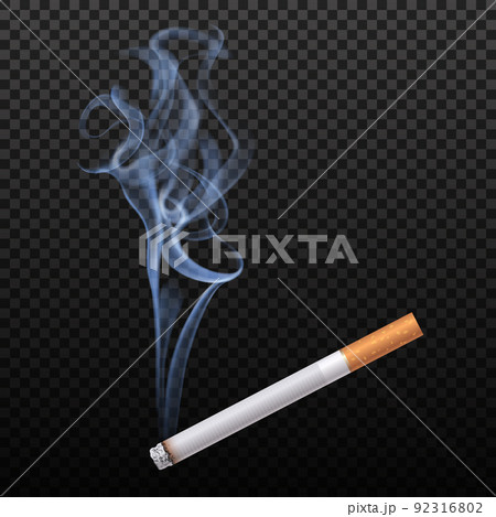 Burning Cigarette Background 92316802