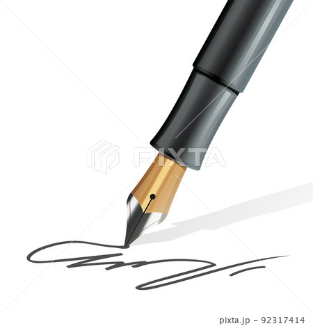 Fountain Pen Realistic Fountain Pen Realistic 92317414