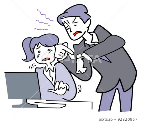 早くしろと催促する上司 92320957