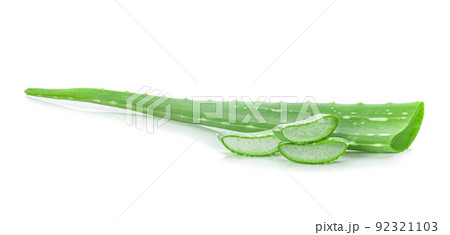 Aloe Vera isolated on white background 92321103