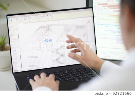 三次元CAD　立体的　3DCG　建築設備設計 92321660